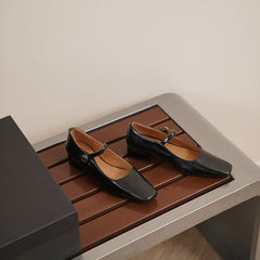 Flor Black Mary Jane Shoes